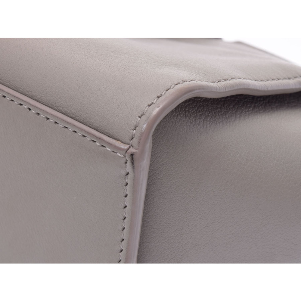 Saint Laurent Y Line Shoulder Bag Gray Calfskin - Picture 6 of 11